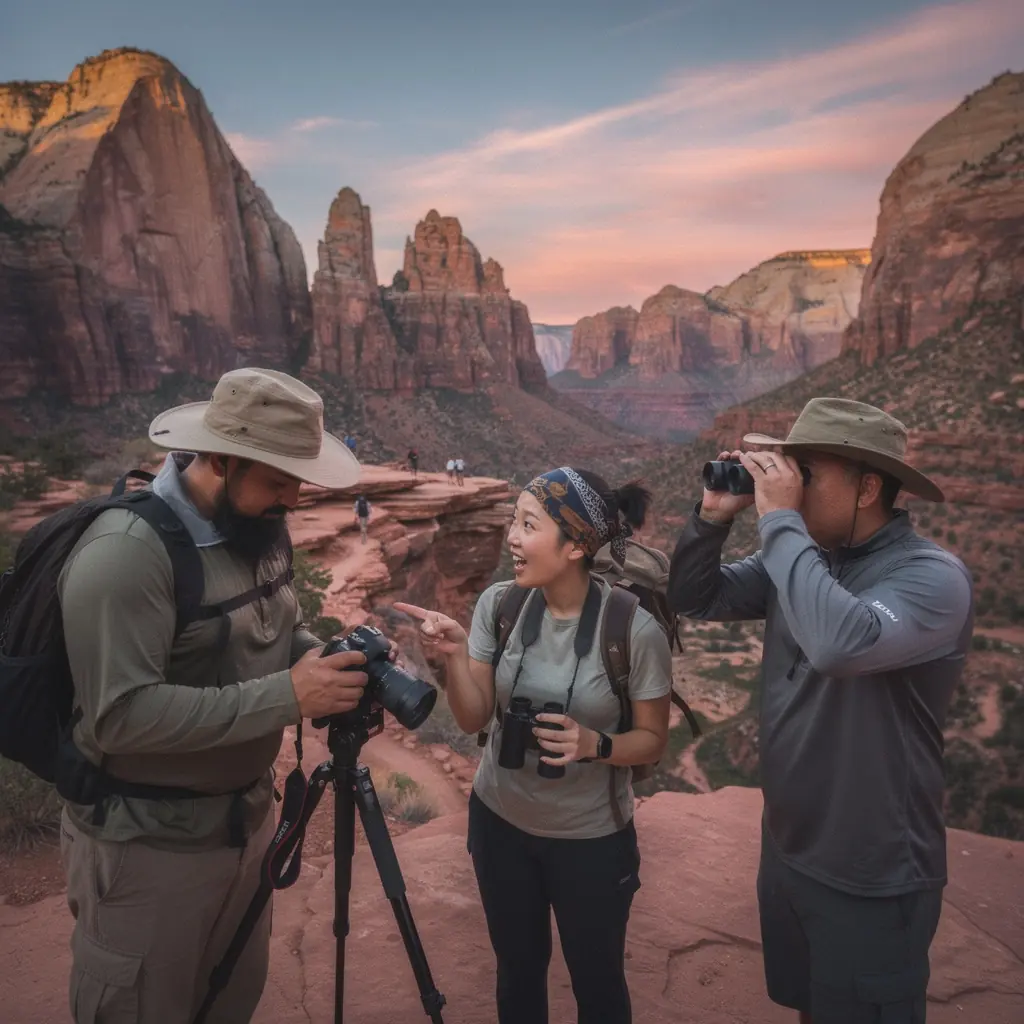 Песчаные дюны с следами животных на фоне голубого неба.
